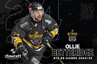 BETTERIDGE PENS NEW DEAL WITH THE PANTHERS