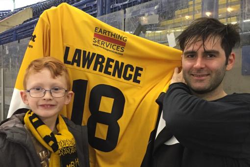 First time Panthers fan wins Larry’s shirt