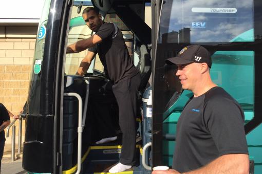 Team head to Scotland