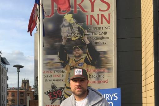 Tough guy Brian McGrattan arrives in Nottingham raring to go!