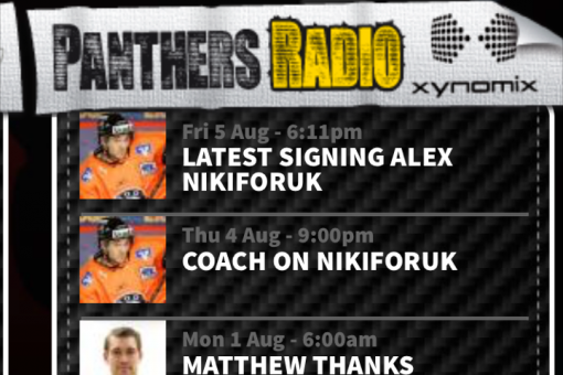 XYNOMIX back on board with Panthers Radio
