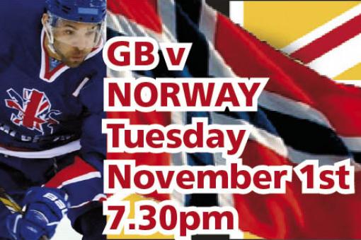 Pay on the door at GB v Norway tonight