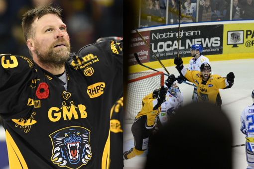 Panthers Media with McGrattan and Carter