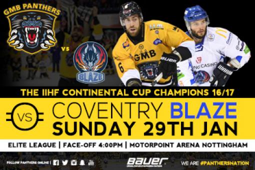 Gameday tomorrow- Blaze visit Nottingham