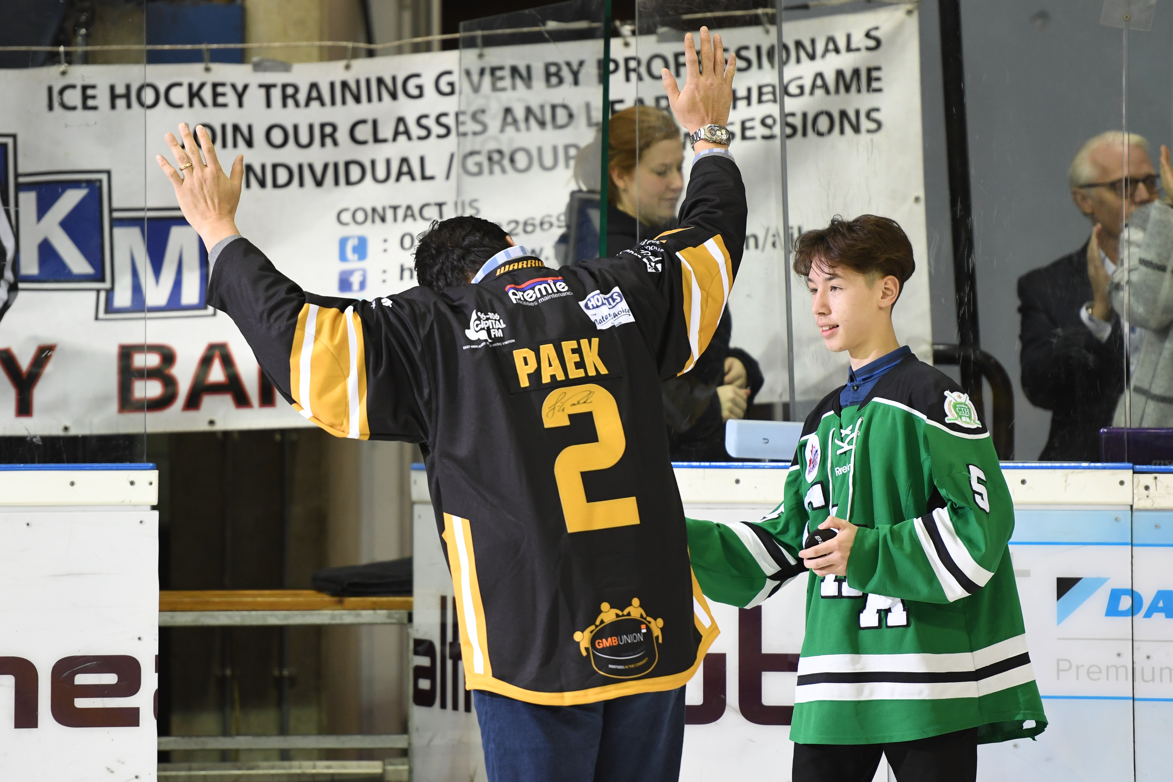 Jimmy Paek jersey auction ends Top Image