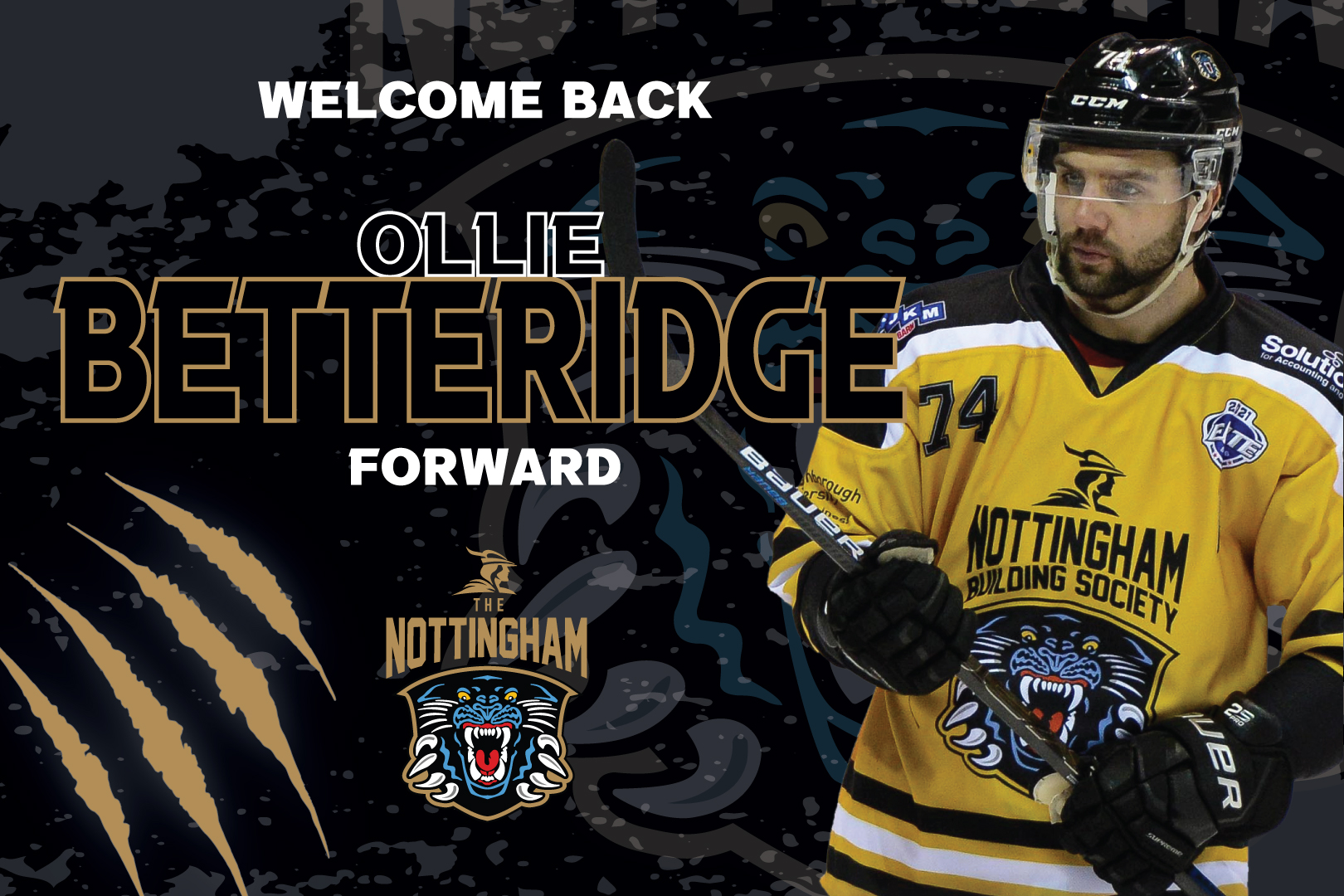 BETTERIDGE RETURNS HOME TO THE PANTHERS Top Image