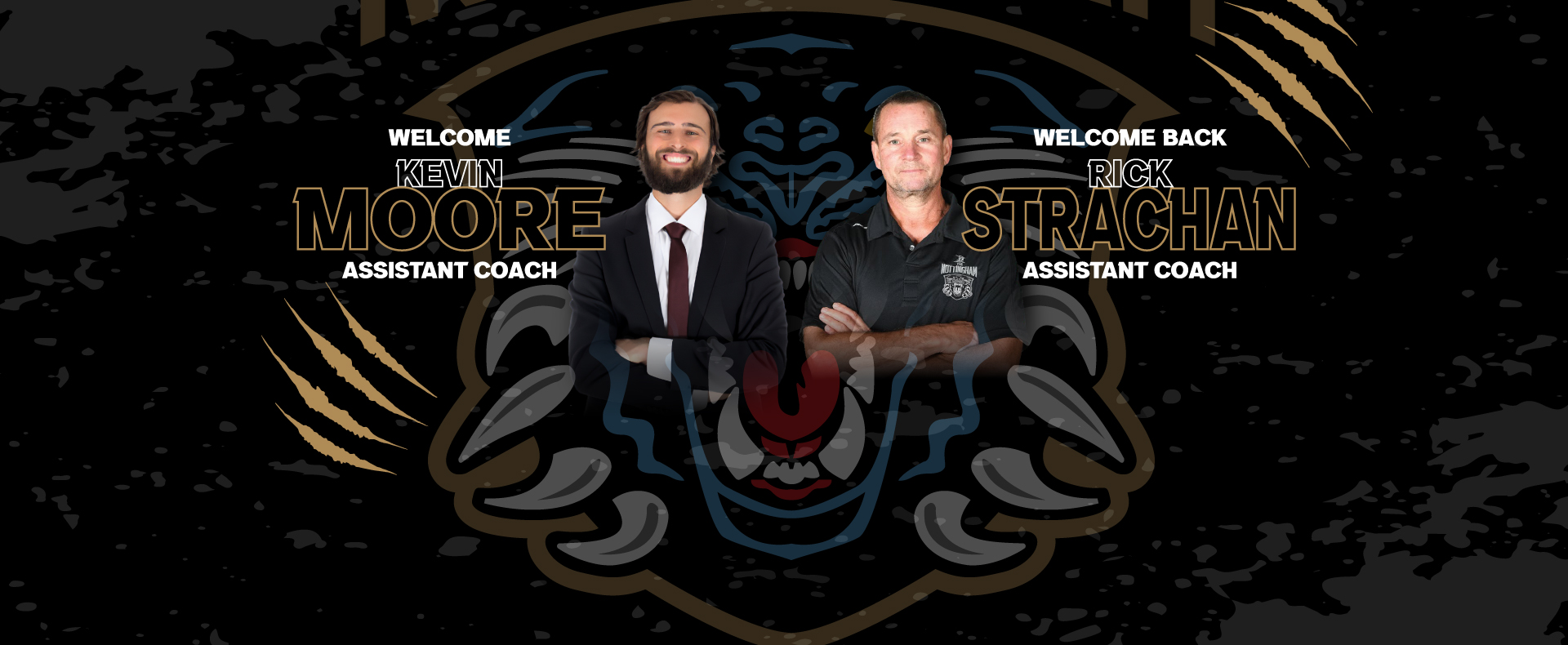 MOORE AND STRACHAN NAMED PANTHERS ASSISTANT COACHES Top Image