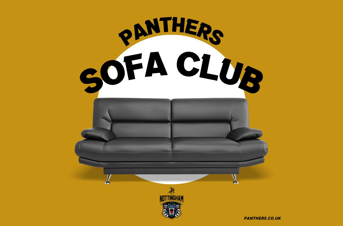WATCH THE PANTHERS IN STYLE ON SOFAS Top Image