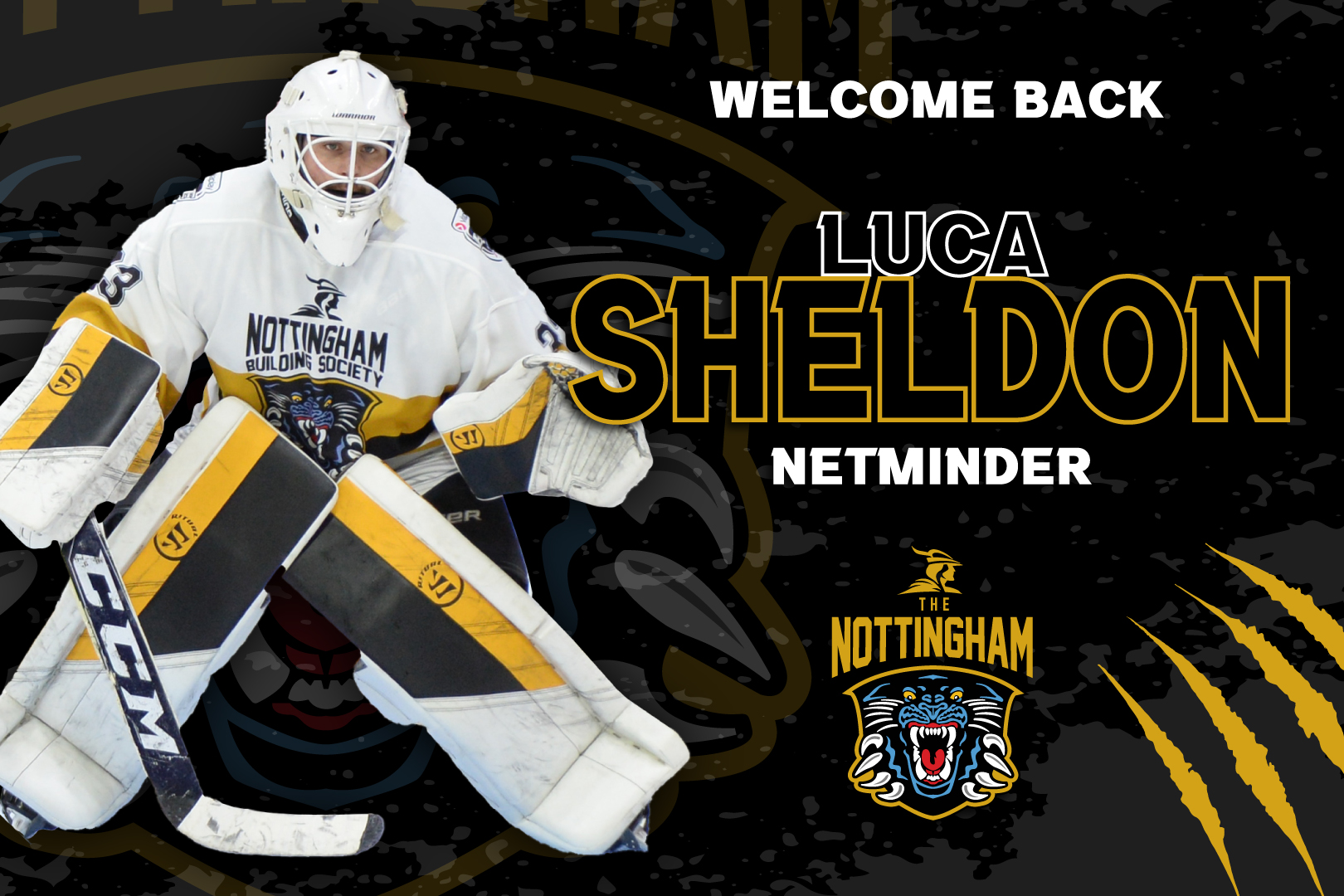 SHELDON SIGNS TWO-WAY DEAL WITH PANTHERS Top Image