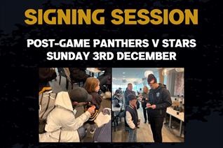 POST-GAME SIGNING SESSION ON SUNDAY