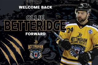 BETTERIDGE RETURNS HOME TO THE PANTHERS