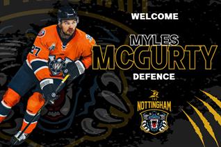 DEFENCEMAN MCGURTY JOINS PANTHERS