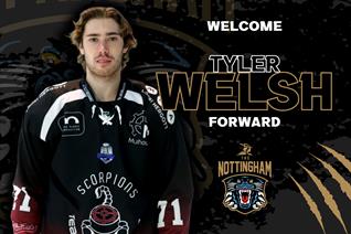 FORWARD TYLER WELSH SIGNS FOR PANTHERS