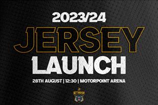 JERSEY LAUNCH ON MONDAY 28TH AUGUST