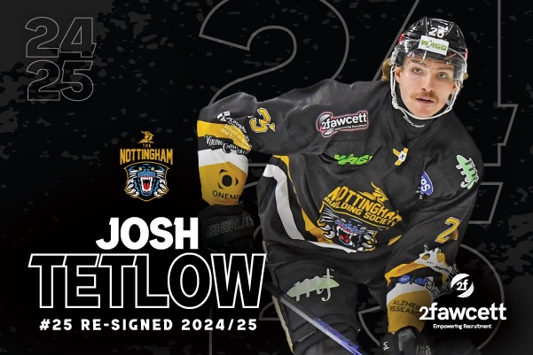 TETLOW BACK WITH PANTHERS FOR 2024-25 Top Image