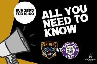 ALL YOU NEED TO KNOW: PANTHERS HOST STORM