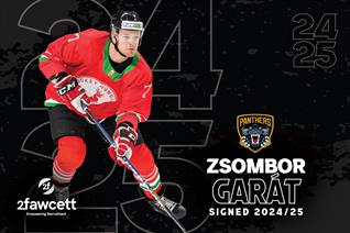 PANTHERS SIGN D-MAN ZSOMBOR GARÁT