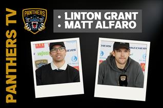 GRANT AND ALFARO ON PANTHERS TV PREVIEW