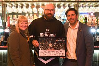LATEST SEASON TICKET PRIZE DRAW WINNER
