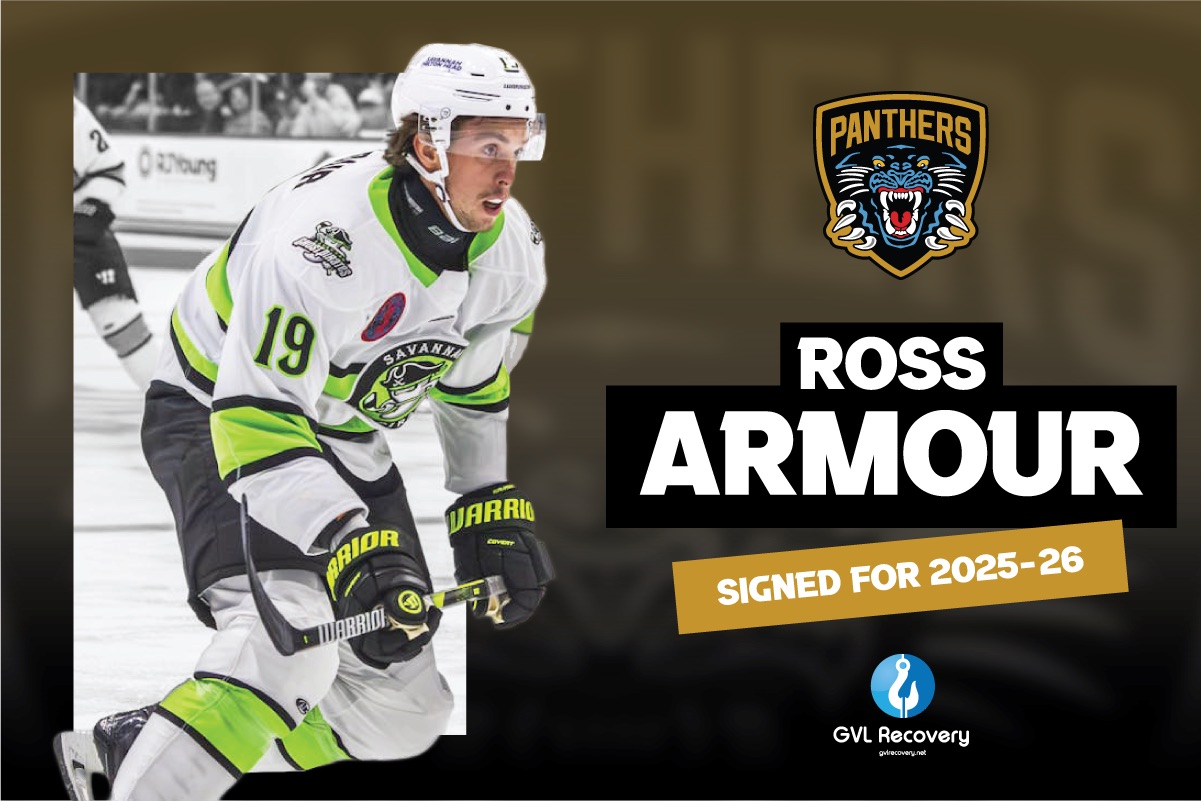 PANTHERS SIGN FORWARD ROSS ARMOUR Top Image