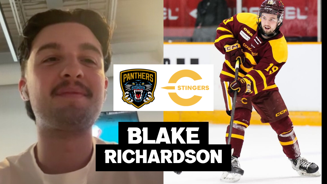 PANTHERS TV: BLAKE RICHARDSON INTERVIEW Top Image
