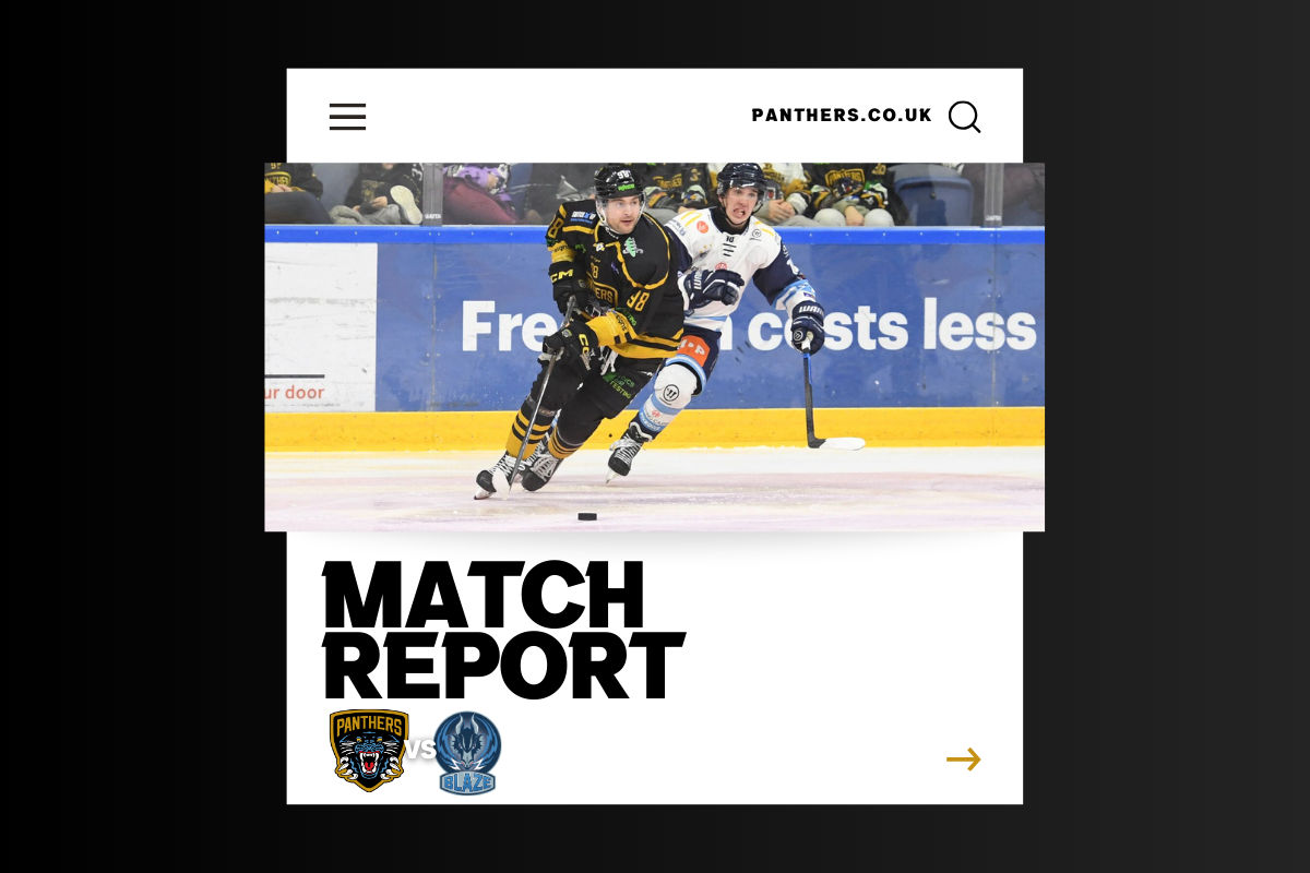 POINT FOR PANTHERS AT HOME TO BLAZE Top Image