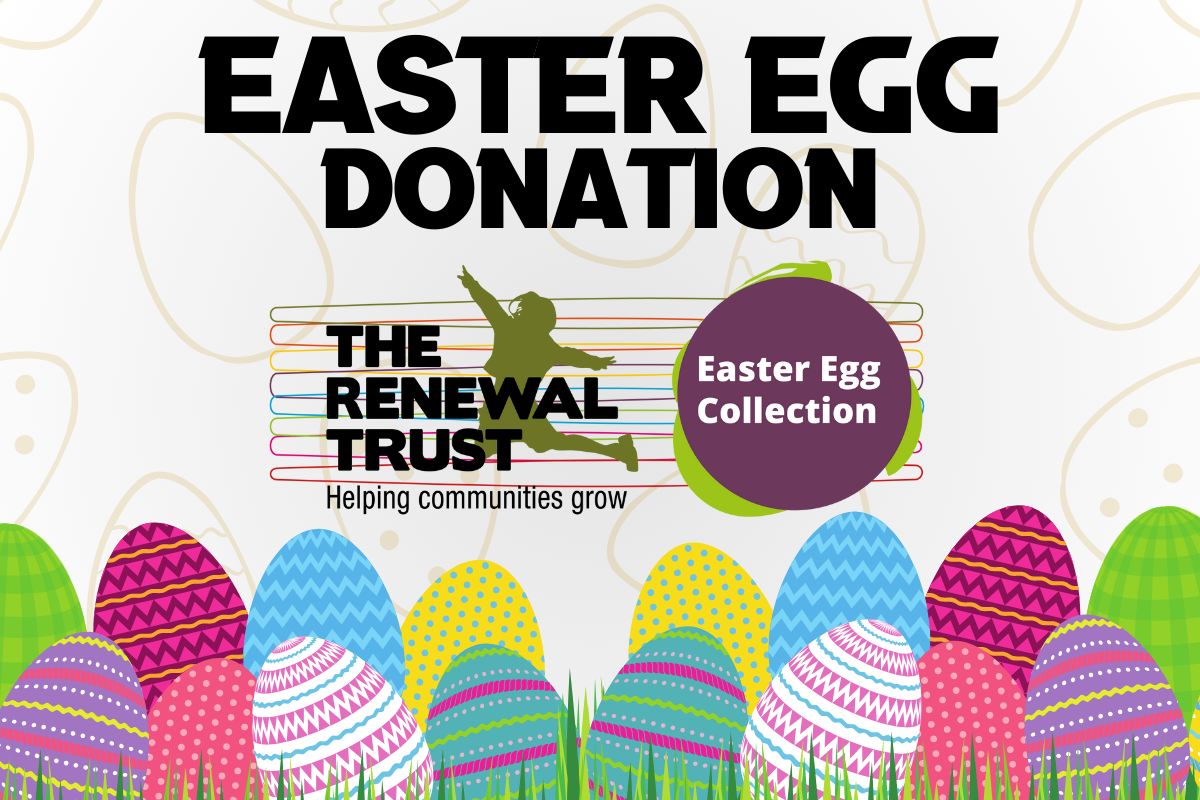 DONATE AN EASTER EGG WITH THE RENEWAL TRUST Top Image