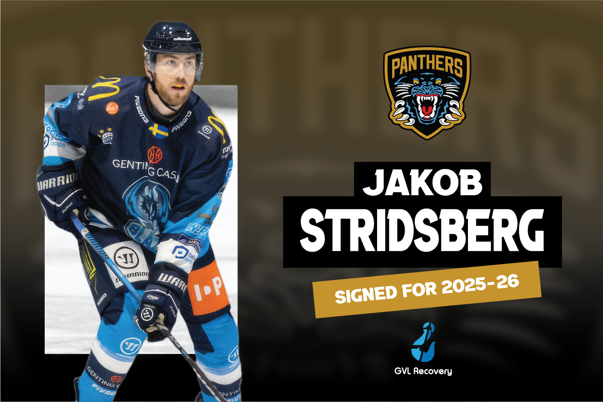 PANTHERS SIGN SWEDISH DEFENCEMAN JAKOB STRIDSBERG Top Image