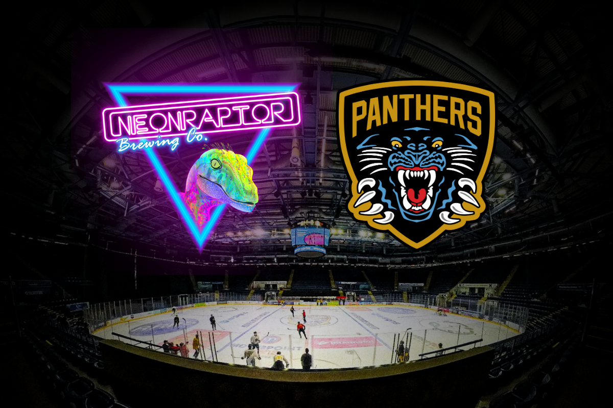 PANTHERS BRANDED BEER TO LAUNCH WITH NEON RAPTOR Top Image