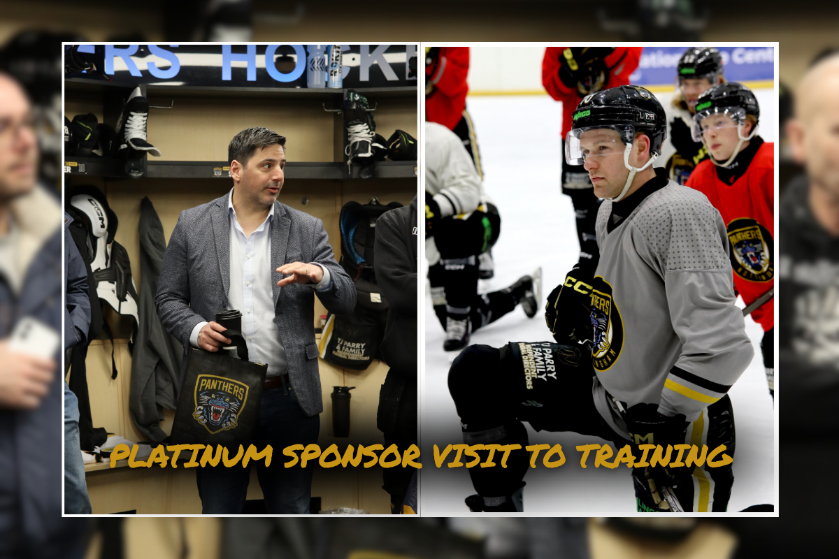 PLATINUM SPONSOR VISIT TO TRAINING AND PRIZE DRAW Top Image