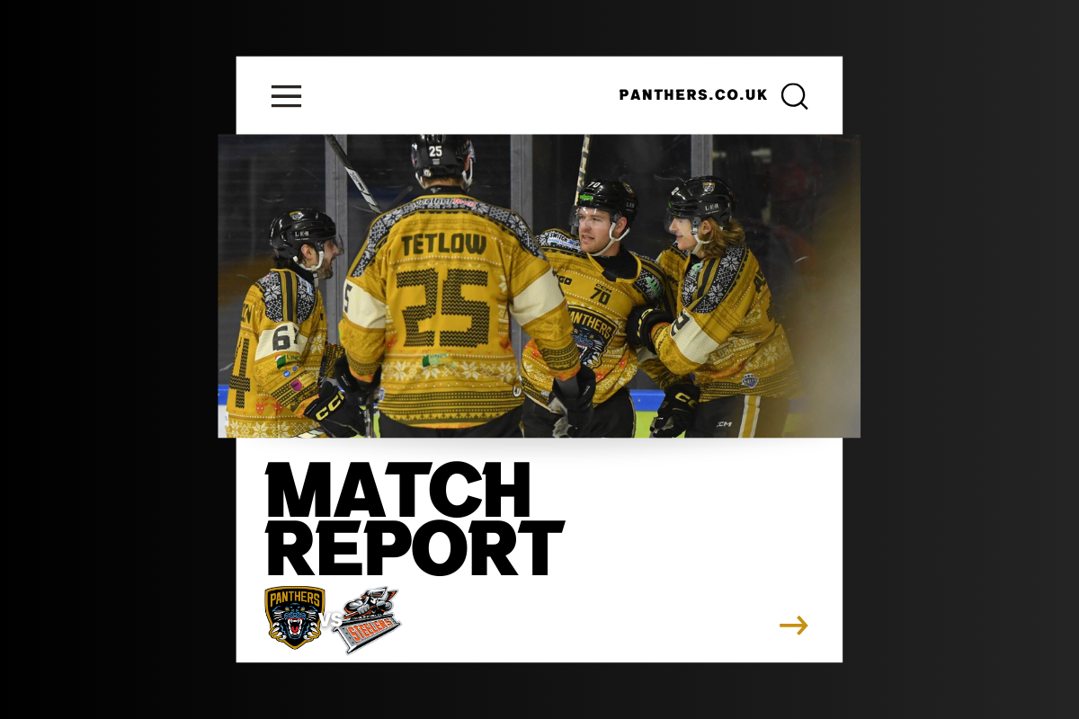 27TH DECEMBER 2025: PANTHERS 4-3 STEELERS Top Image