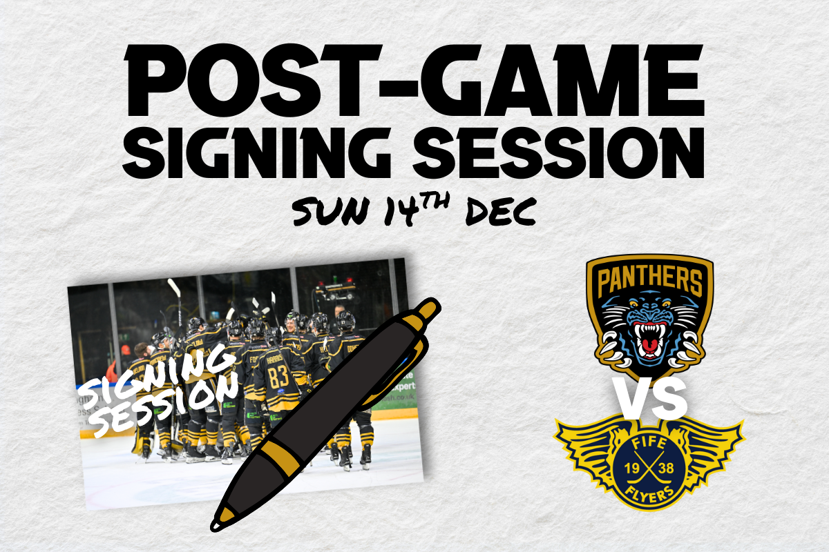 SUNDAY: POST-GAME SIGNING SESSION FOR PANTHERS Top Image