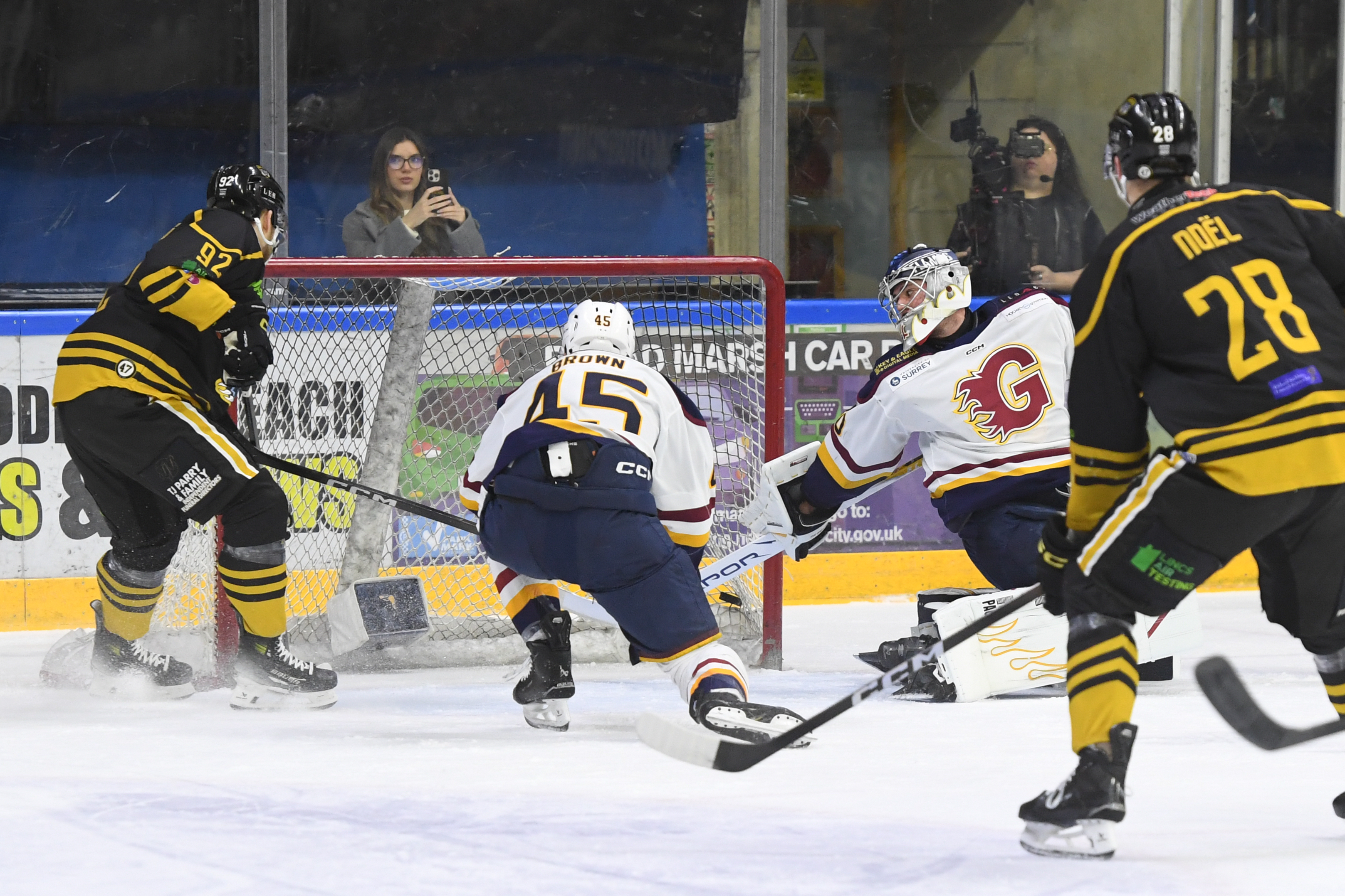 STRIDSBERG GOAL V FLAMES