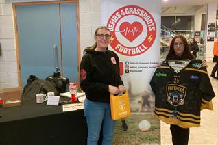 CHARITY: DEFIBS FOR GRASSROOTS FOOTBALL