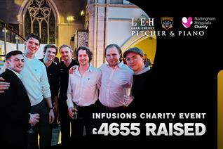 OVER £4,500 RAISED FOR HOSPITALS CHARITY