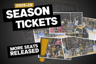 REMAINING SEASON TICKETS NOW ON GENERAL SALE