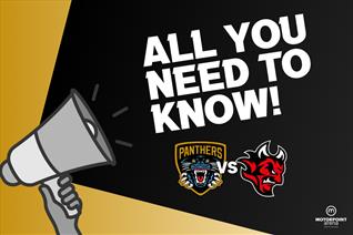 PANTHERS HOST DEVILS IN BATTLE FOR SECOND PLACE