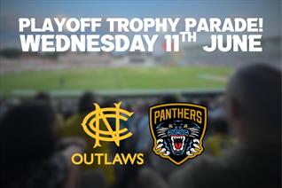 PANTHERS TO PARADE TROPHY AT TRENT BRIDGE ON WEDNESDAY