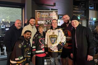 DEAN AND CARRIE WIN £2,500 IN PANTHERS VAULT