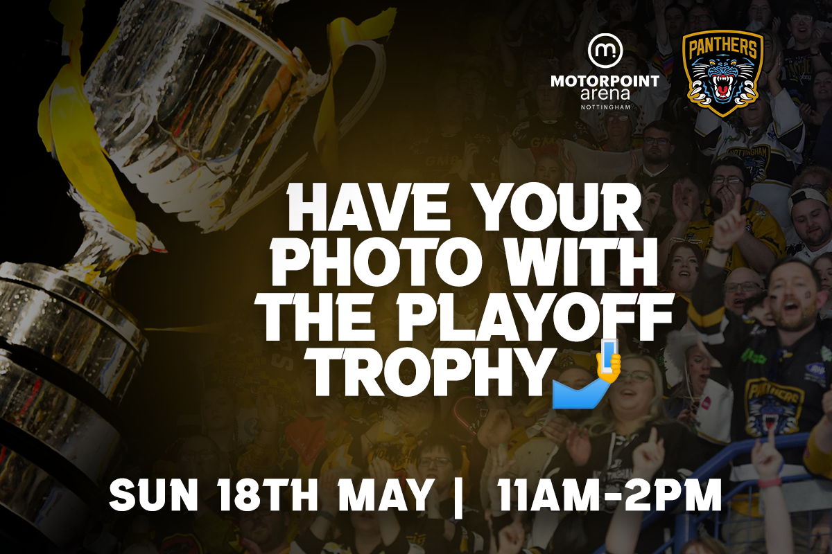 HAVE YOUR PHOTO WITH THE PLAYOFF TROPHY Top Image
