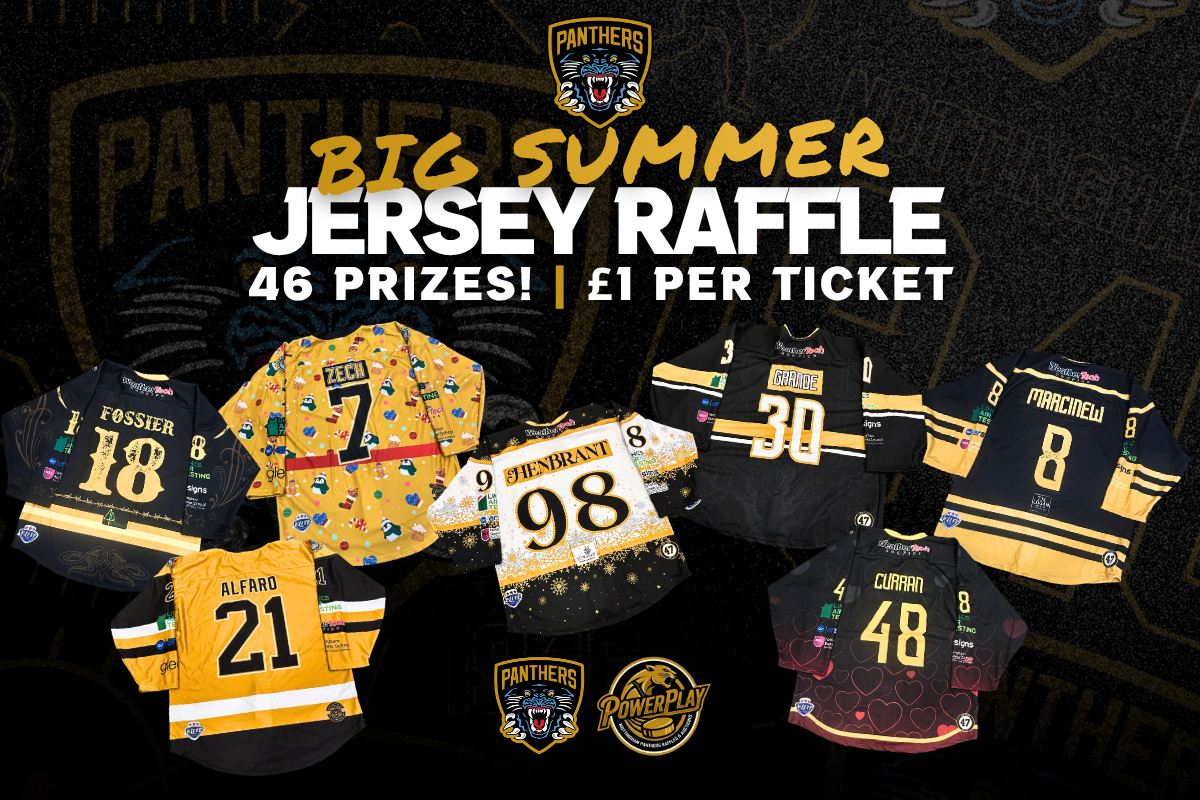 PANTHERS BIG SUMMER JERSEY RAFFLE Top Image
