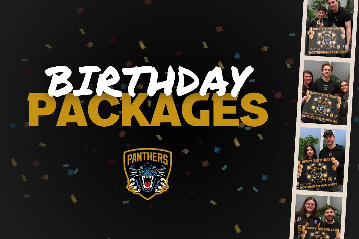 PANTHERS BIRTHDAY PACKAGES 2026/27 Top Image
