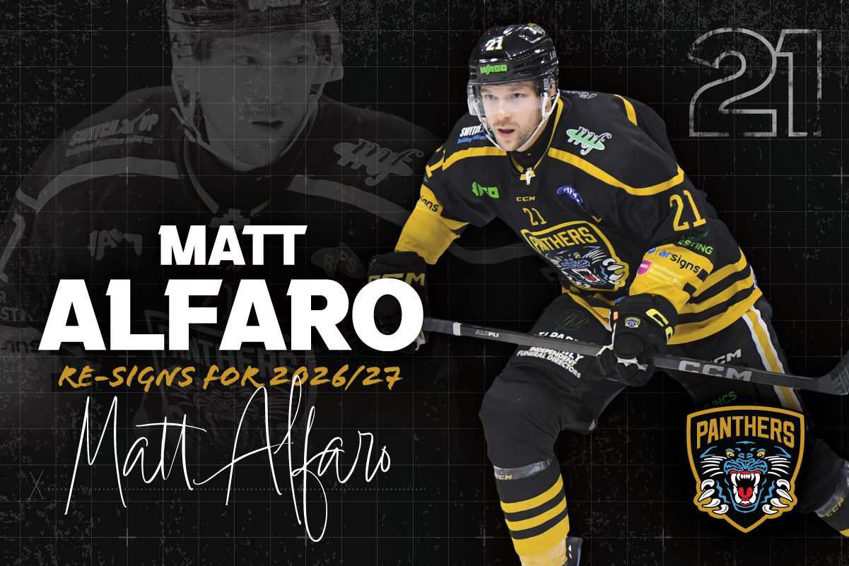 ALFARO RETURNS FOR THIRD SEASON WITH PANTHERS Top Image