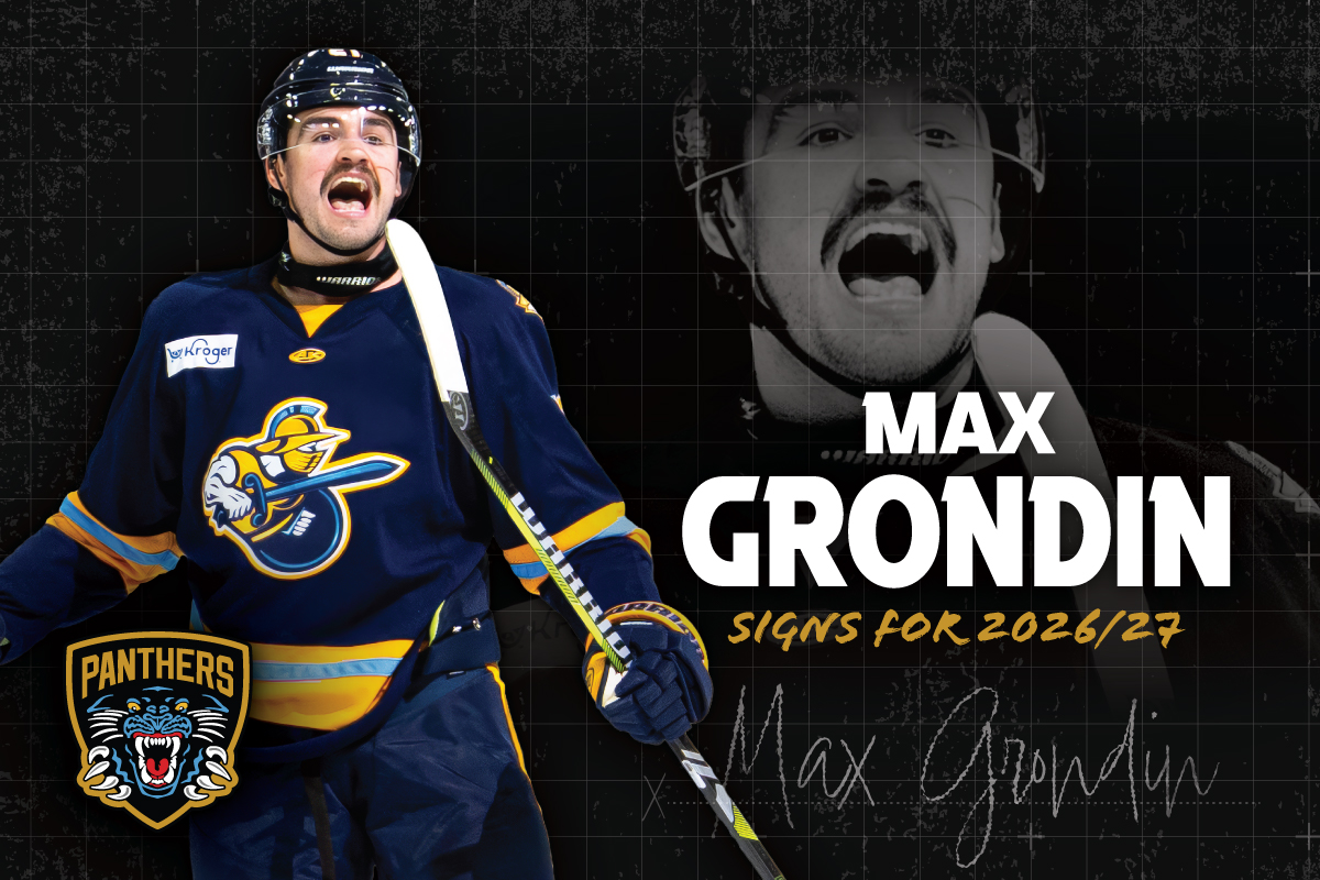 PANTHERS SIGN 6'4 FORWARD MAX GRONDIN Top Image