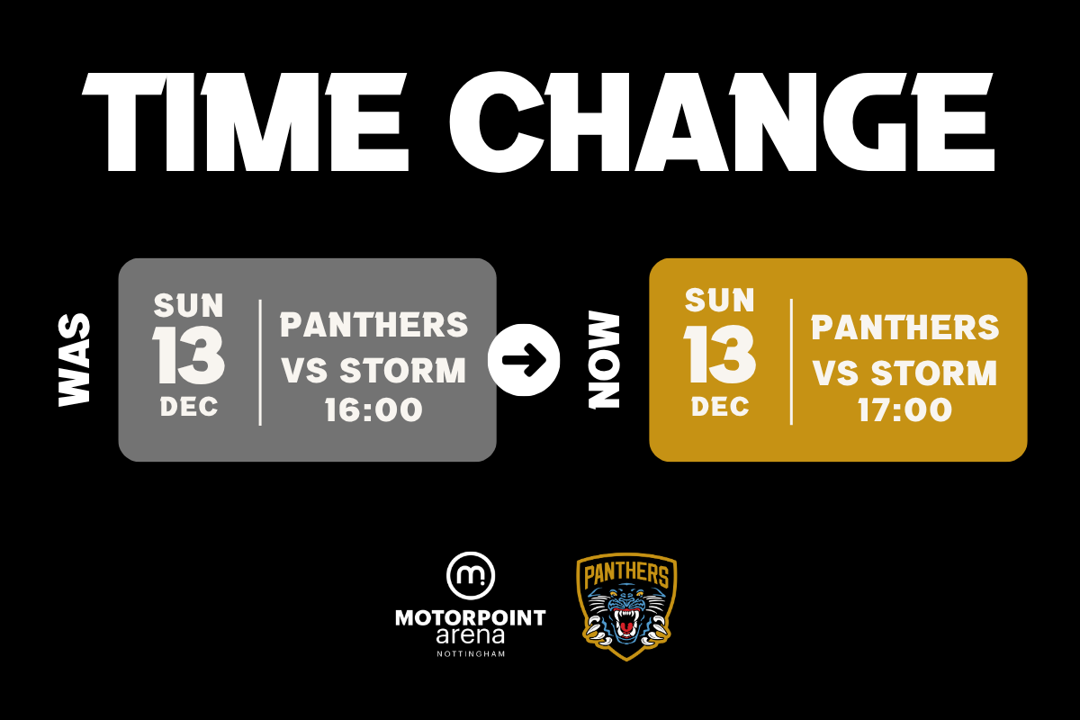 SUN 13TH DEC: 17:00 FACE-OFF AGAINST STORM Top Image
