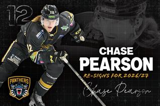 PEARSON RETURNS FOR SECOND SEASON