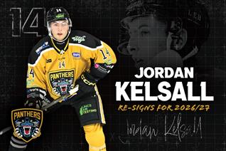 EIGHTH FULL YEAR AS A PANTHER FOR JORDAN KELSALL