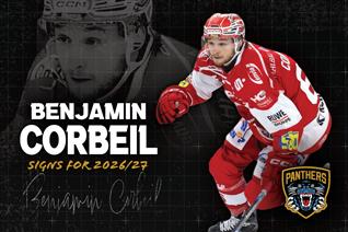FORWARD BEN CORBEIL JOINS PANTHERS