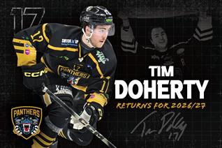 TIMMY IS A PANTHER FOR A THIRD SEASON!