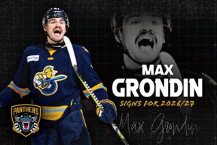 PANTHERS SIGN 6'4 FORWARD MAX GRONDIN